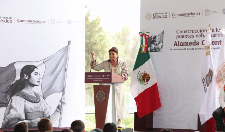 Puentes de la Alameda Oriente unirán territorios y romperán muros invisibles: Clara Brugada