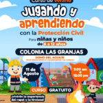 Ayuntamiento de Tuxtla ofrece curso gratuito de Protección Civil para niñas y niños