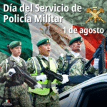 Reconocen labor de la Policía Militar en su día por preservar el orden y la soberanía nacional