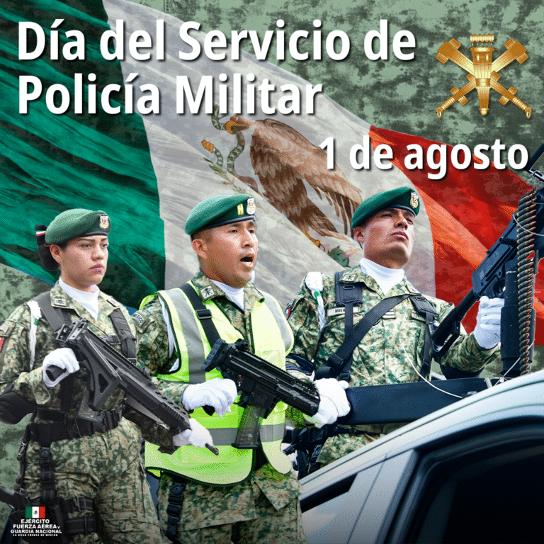 Reconocen labor de la Policía Militar en su día por preservar el orden y la soberanía nacional
