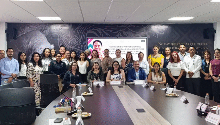 Tapachula participa en la Comisión de Prevención para erradicar la violencia contra mujeres y niñas