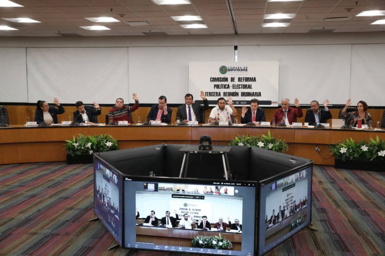 Comisión de Reforma Política-Electoral de Morena se reúne con consejeros del IECM