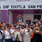 Gobierno de Cholula realiza faena comunitaria en la Guardería DIF de Santa María Xixitla