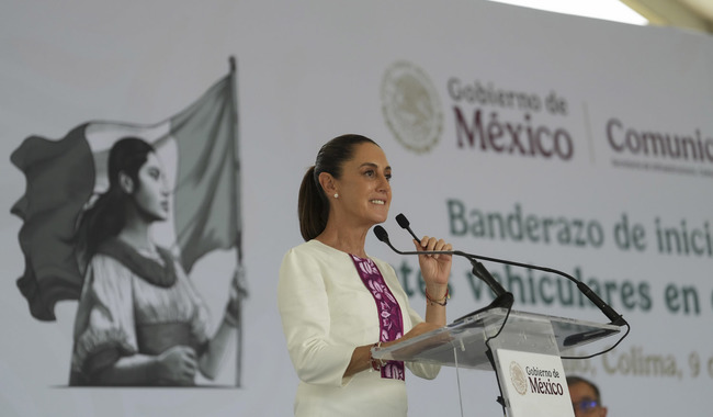 Claudia Sheinbaum inicia construcción de puentes vehiculares y anuncia inversión histórica para Colima