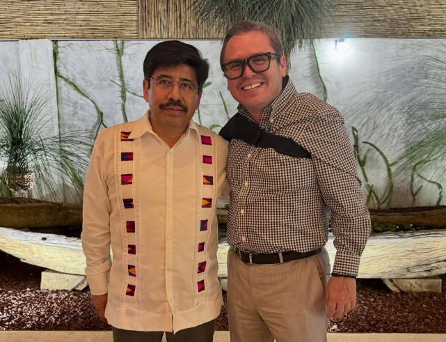 Rector de la UNACH participa en reunión con próximo Ministro Presidente de la SCJN