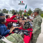 Ejército Mexicano fortalece vínculo con la niñez en Pachuca a través de actividades del curso de verano