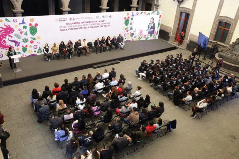 Brugada celebra la graduación de jóvenes que reconstruyen su vida con el programa “Reconecta con la Paz”