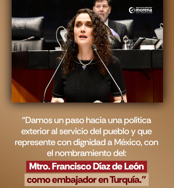 Marcela Michel López destaca política exterior cercana al pueblo y basada en la cooperación internacional