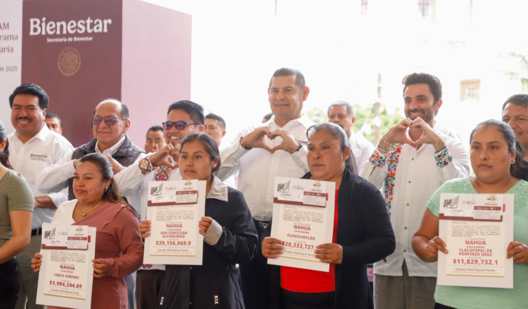 Gobierno de Puebla impulsa más de 4 mil 500 obras comunitarias con inversión histórica