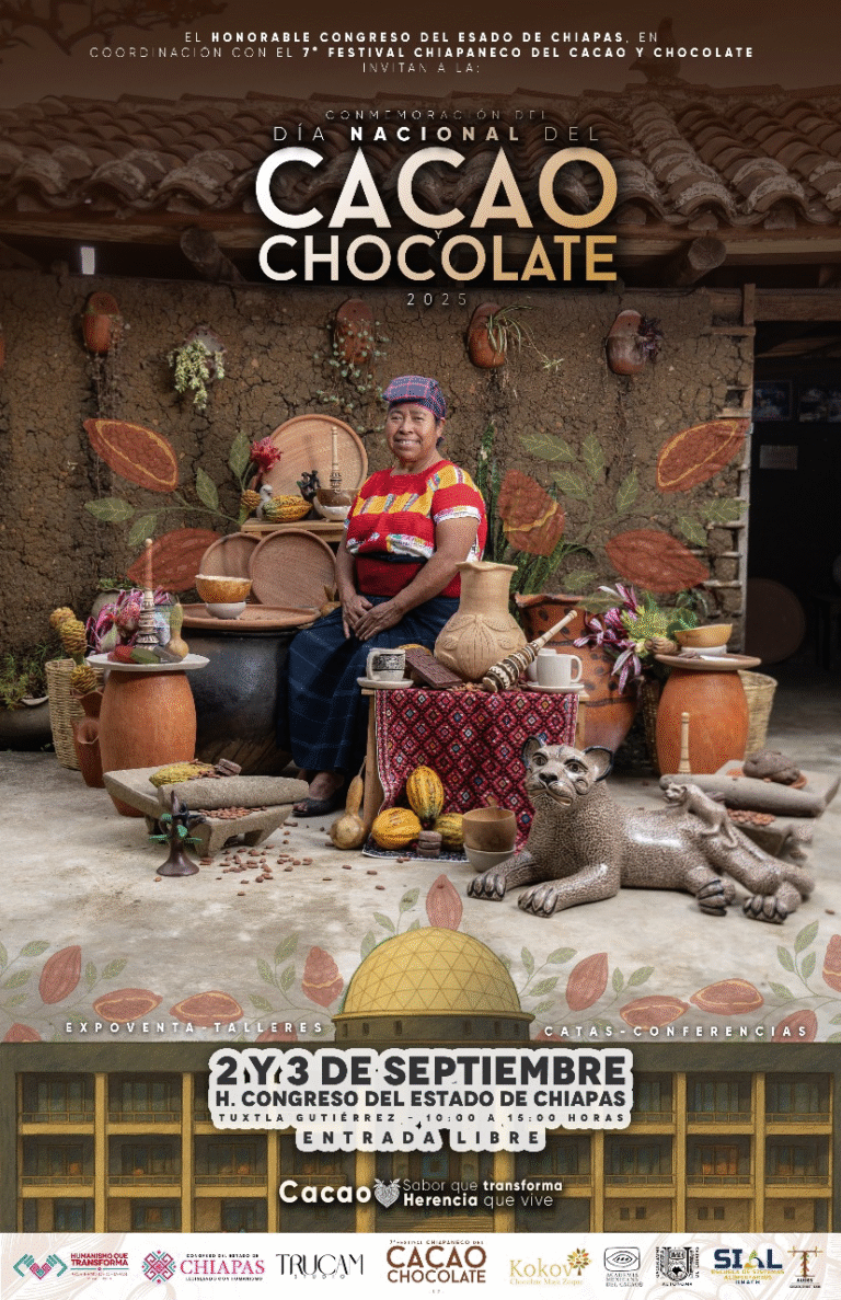 Congreso de Chiapas invita al 7° Festival Chiapaneco del Cacao y Chocolate