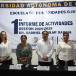 Director de la Escuela de Humanidades Campus IV Tapachula rinde su primer Informe de Actividades