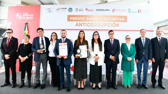 Instituto Mexiquense de la Vivienda recibe Premio Anual Anticorrupción por innovador modelo de transparencia