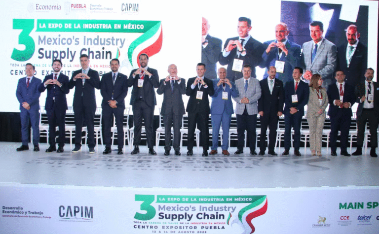 Puebla se consolida como epicentro industrial en la tercera edición de Mexico’s Industry Supply Chain