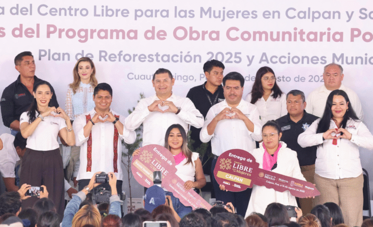 Centros LIBRE y Casas Carmen Serdán fortalecen la protección de mujeres en Puebla