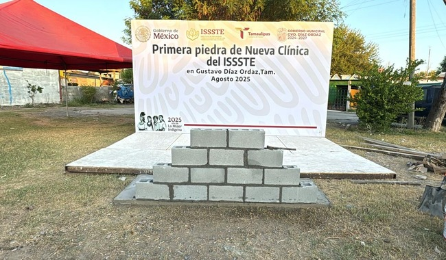 ISSSTE inicia construcción de Unidad de Medicina Familiar en Tamaulipas