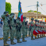 SEDENA conmemora 243 aniversario del natalicio de Vicente Guerrero con desfile cívico-militar en Tixtla