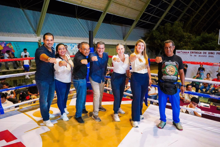 Yamil Melgar impulsa el boxeo con entrega de ring profesional en Tapachula