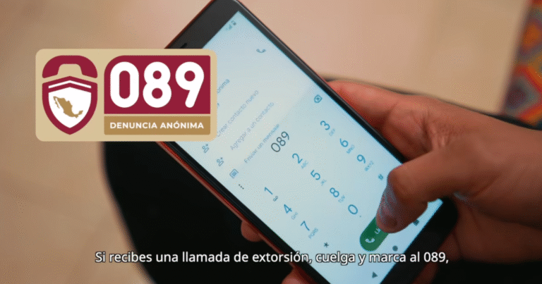 Gobierno federal refuerza combate a la extorsión con trabajo coordinado y denuncias anónimas