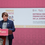 Delfina Gómez entrega Premio Estatal de la Juventud 2025 a 30 jóvenes mexiquenses