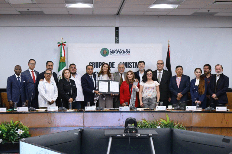 Congreso instala Grupo de Amistad México–Palestina para fortalecer lazos y promover la paz
