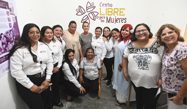Presidenta Claudia Sheinbaum inaugura Centro LIBRE para las mujeres en Calakmul, Campeche