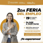 Feria del Empleo 2025 en Tuxtla Gutiérrez ofrecerá más de 300 vacantes