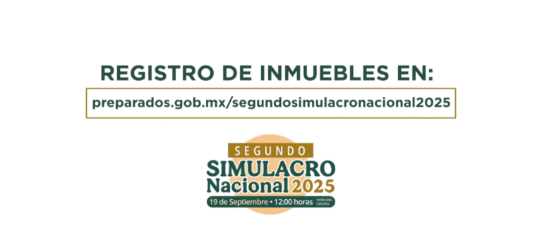 SSPC anuncia Segundo Simulacro Nacional 2025 con activación de alerta en celulares