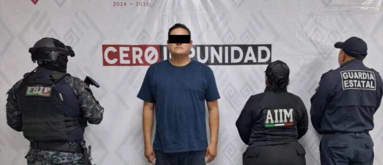 FGE y SSP detienen en flagrancia a presunto responsable de extorsión en Tuxtla