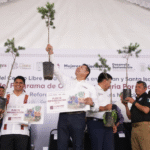 Con reforestación, Gobierno de Armenta construye paz ambiental en Puebla