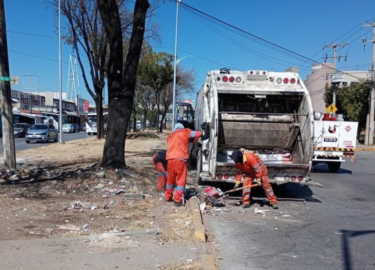 En Puebla capital, recolección de basura operará con normalidad este 18 de agosto