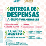 DIF Izúcar de Matamoros inicia entrega de despensas a grupos vulnerables