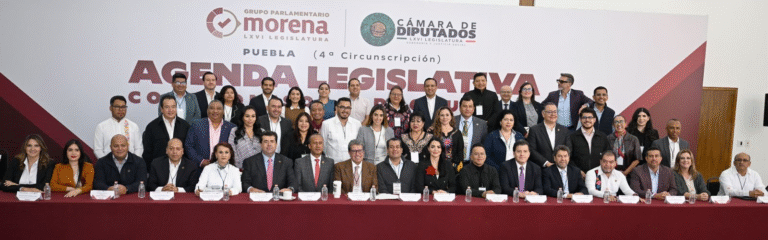 Diputadas y diputados de Morena presentan en Puebla la Agenda Legislativa del tercer periodo de sesiones