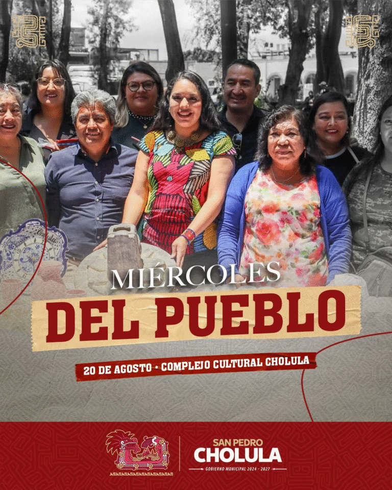 Cholula invita a participar en el “Miércoles del Pueblo” para atender directamente a la ciudadanía