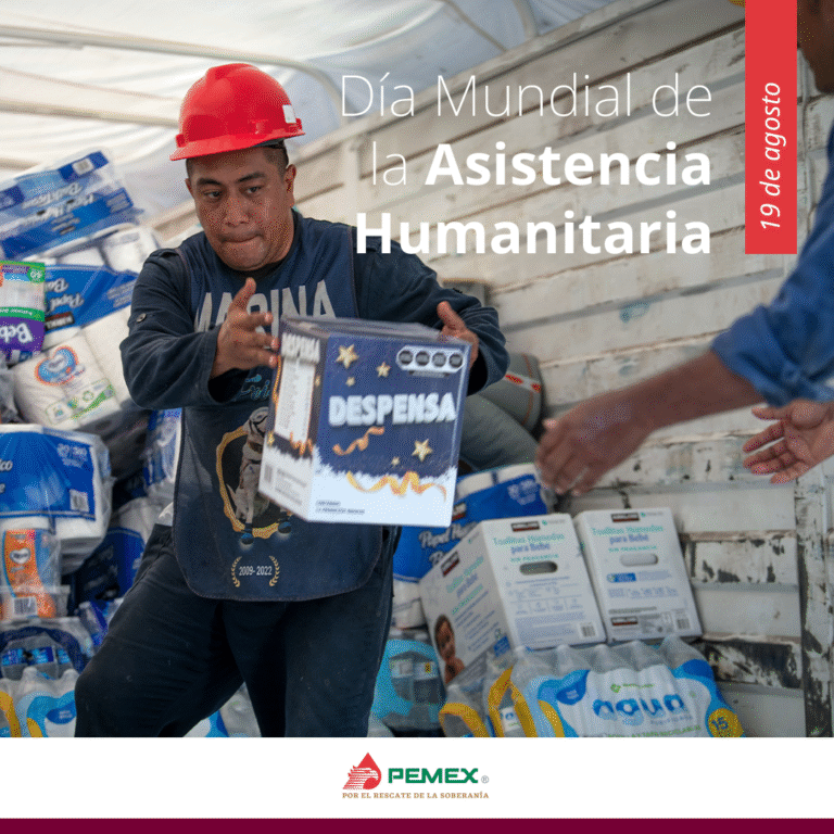 Pemex reconoce la labor humanitaria en apoyo a quienes más lo necesitan