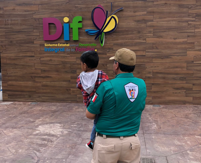 INM garantiza reunificación familiar de niño migrante en coordinación con DIF Aguascalientes y Consulado de Honduras