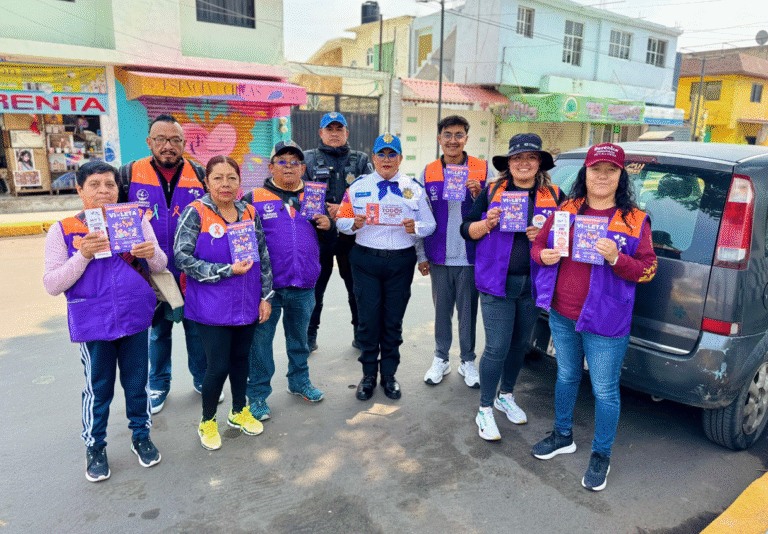 Brigada Violeta y Código Naranja refuerzan acciones de prevención de la violencia en Tláhuac