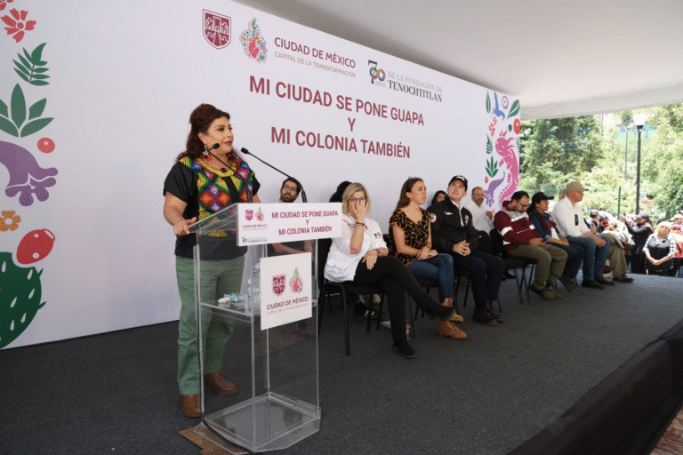 Clara Brugada lanza programa “Mi Ciudad se Pone Guapa” y anuncia rescate integral de barrancas en CDMX