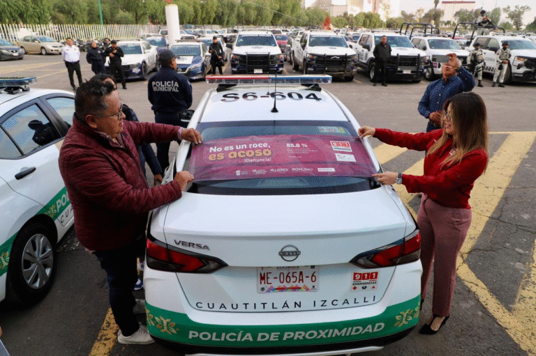 Cuautitlán Izcalli se suma a la campaña “Nos Movemos Seguras” contra el acoso en el transporte público