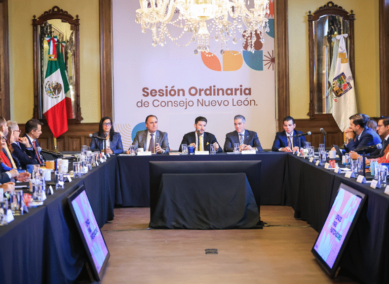Samuel García presenta estrategia “Ponte Nuevo, Ponte Mundial” al Consejo Nuevo León