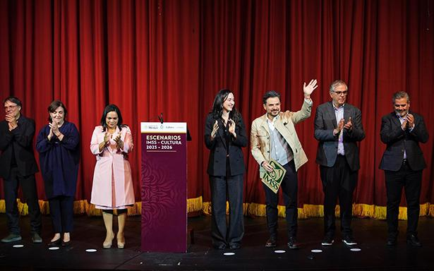 Zoé Robledo y Claudia Curiel inauguran Escenarios IMSS-CULTURA 2025–2026 con 100 proyectos de danza y teatro