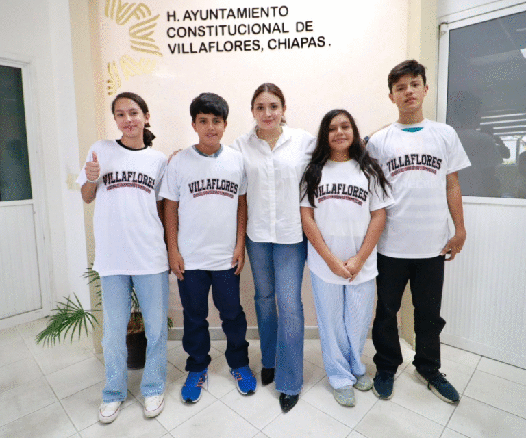 Jóvenes ajedrecistas de Villaflores representarán a Chiapas en la Gimnasiada Nacional 2025