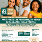 Villaflores impulsa la salud con Jornada de Vacunación y Feria Médica en el Parque Central