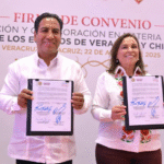 Veracruz y Chiapas firman convenio de seguridad para fortalecer la paz en el sur del país