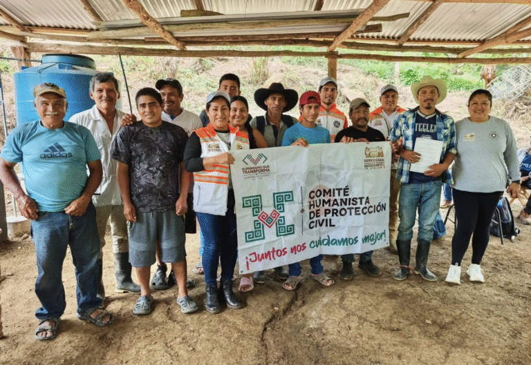 Berriozábal fortalece la prevención con la instalación de Comités Humanistas de Protección Civil