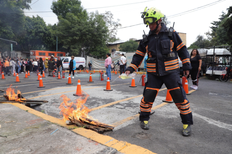 Capacitan a CACI’s de Álvaro Obregón en primeros auxilios y protección civil