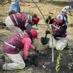Tláhuac realiza jornada de reforestación en el Bosque de la demarcación