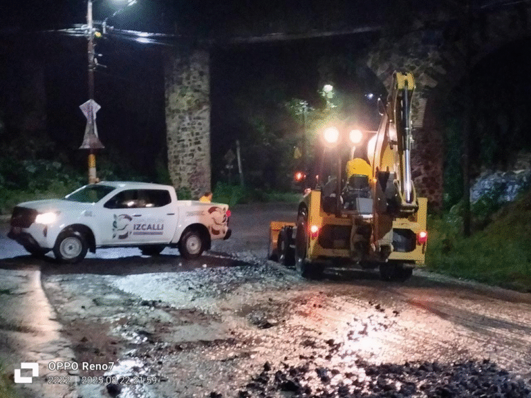 Cuautitlán Izcalli amanece sin encharcamientos tras intensas labores de limpieza municipal