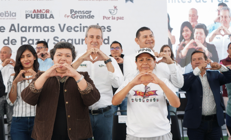 Puebla instala los primeros 100 Comités de Paz con Bienestar en defensa de las familias