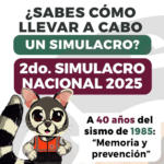 Gobierno de la Ciudad convoca a participar en el 2º Simulacro Nacional 2025