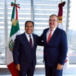 Eduardo Ramírez y Marcelo Ebrard acuerdan proyectos para el desarrollo de Chiapas